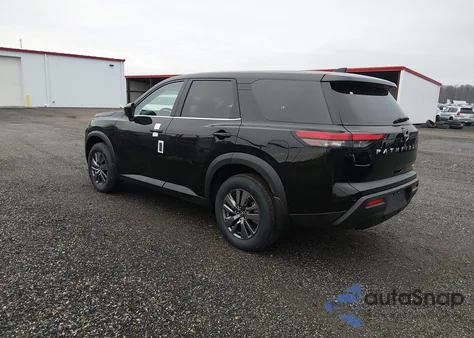 2025 Nissan Pathfinder S 4Wd z USA, uszkodzony, nr VIN 5N1DR3AC8SC314090